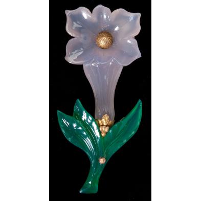 vintage-two-color-chalcedony-lily-brooch