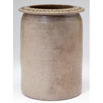 himer-fox-storage-crock-nc-pottery