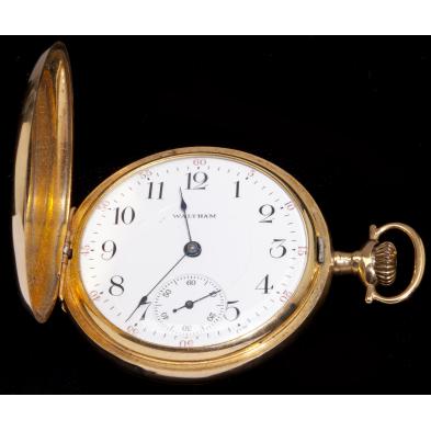 gold-pocket-watch-waltham