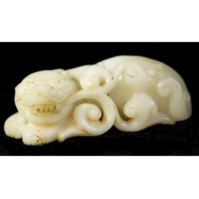 chinese-white-jade-carved-lion
