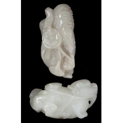 two-chinese-jade-pendants