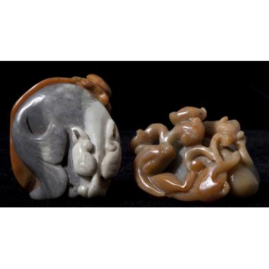 two-chinese-jade-fish-carvings