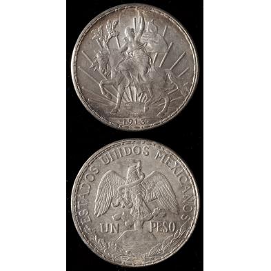 mexico-1911-and-1913-caballito-silver-one-pesos