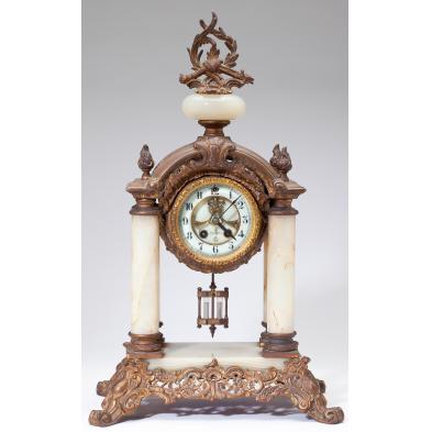 antique-gilbert-mantel-clock