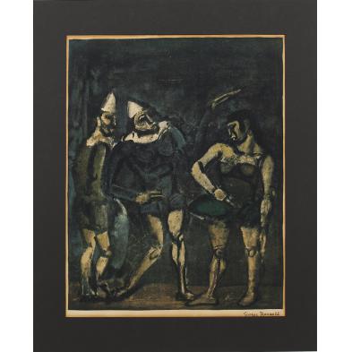 georges-rouault-fr-1871-1958-clowns-and-lady