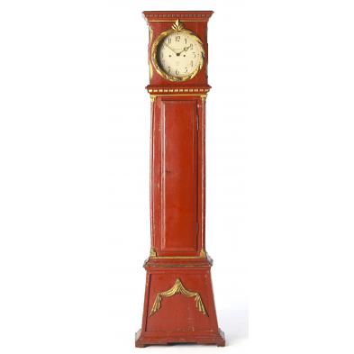 danish-country-painted-tall-case-clock