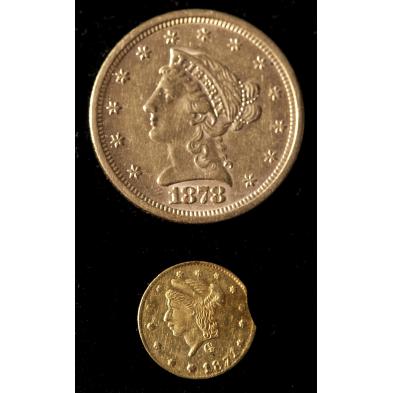 gold-quarter-eagle-and-california-gold-quarter