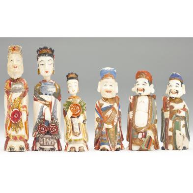group-of-six-chinese-ivory-polychrome-snuffs