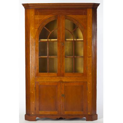 kentucky-inlaid-corner-cupboard