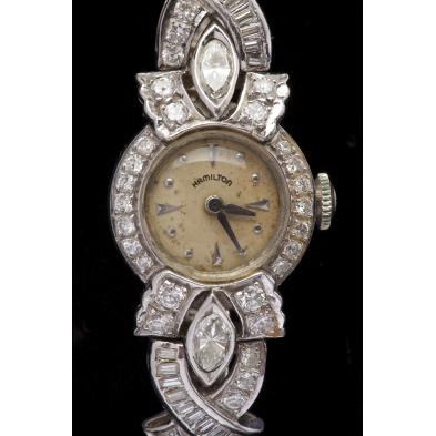 platinum-and-diamond-wristwatch-hamilton