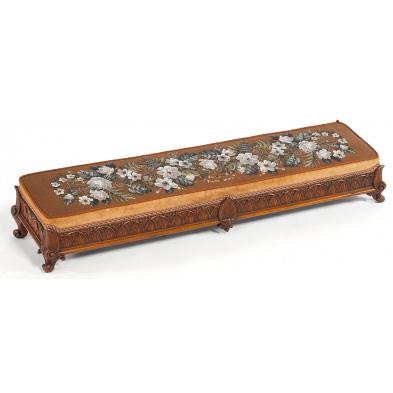 victorian-mahogany-prayer-bench