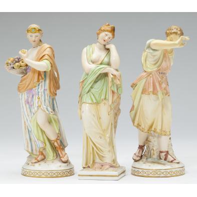 group-of-three-kpm-figurines