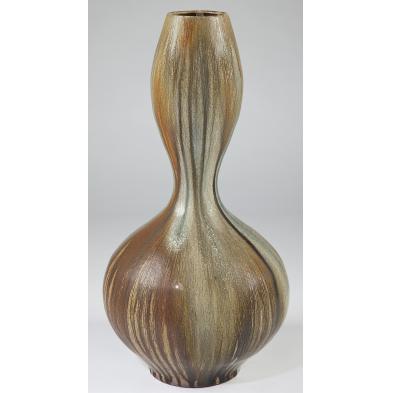 donna-craven-double-gourd-large-vase-nc-pottery