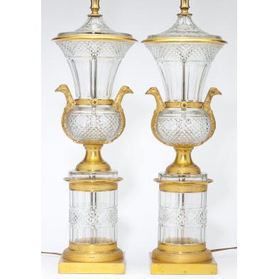 pair-of-crystal-and-bronze-d-ore-lamps