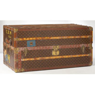 Sold at Auction: Louis Vuitton Vintage Steamer Wardrobe Trunk