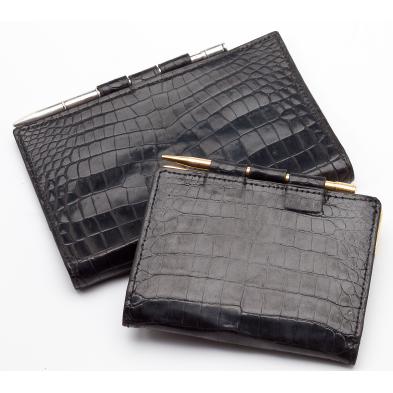 two-black-crocodile-agendas-one-hermes