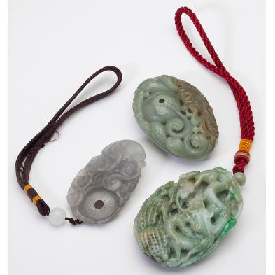 three-chinese-carved-jade-pebbles