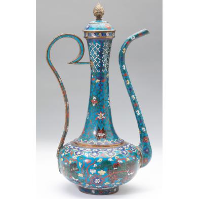 chinese-cloisonne-ewer-and-cover