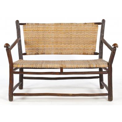 old-hickory-porch-settee