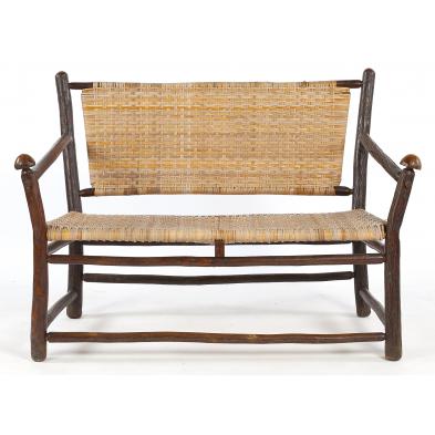 old-hickory-porch-settee