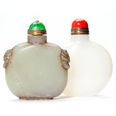 two-chinese-jade-snuff-bottles