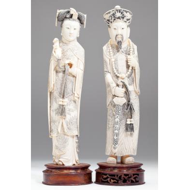 chinese-ivory-emperor-and-empress