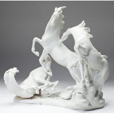a-lladro-figural-horse-group