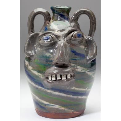 nc-pottery-burlon-craig-swirl-face-jug