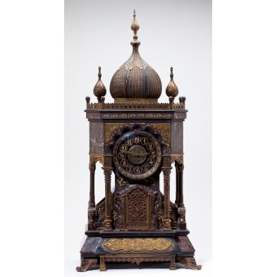 rare-moorish-revival-mantel-clock-tiffany-co