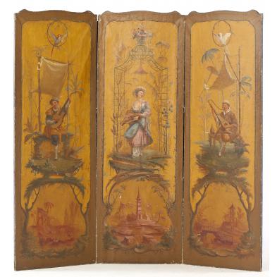 french-three-panel-floor-screen