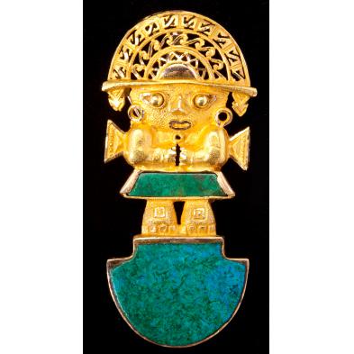 gold-and-gem-set-tumi-pendant