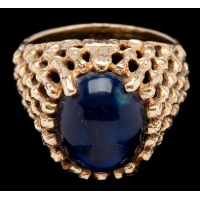 gold-bombe-lapis-cocktail-ring