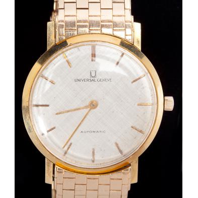 gold-wristwatch-universal-geneve