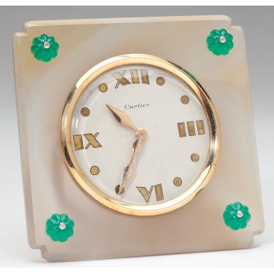 quartz-chrysoprase-diamond-desk-clock-cartier