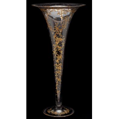 tall-french-enameled-trumpet-vase