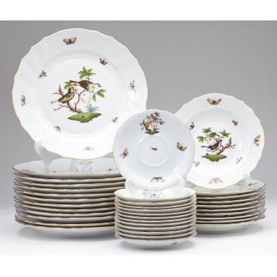 herend-rothschild-bird-dinnerware