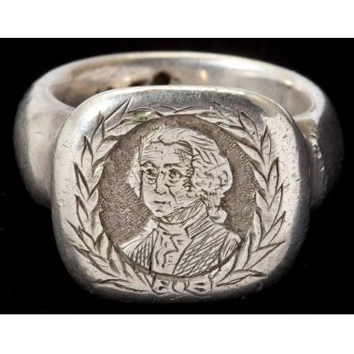 antique-silver-george-washington-seal-ring