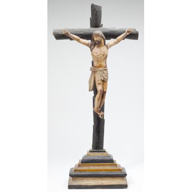 spanish-colonial-painted-crucifix