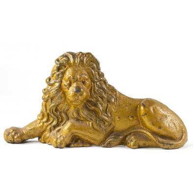 victorian-english-cast-gilt-lion
