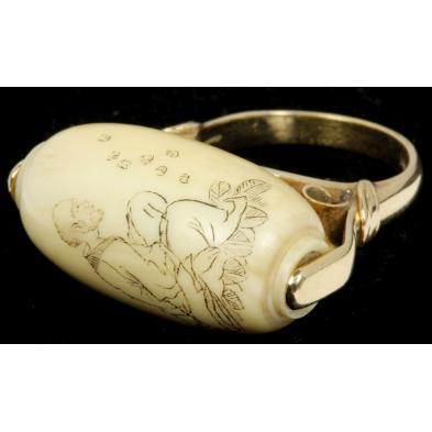 vintage-chinese-ivory-bead-ring