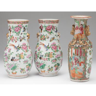 group-of-three-chinese-export-porcelain-vases