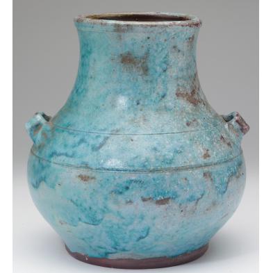 nc-pottery-chinese-blue-han-vase-jugtown