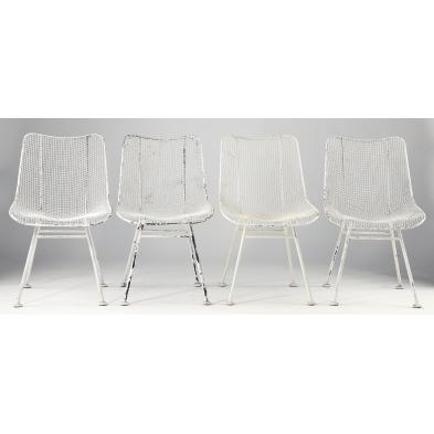 four-russell-woodard-sculptura-chairs