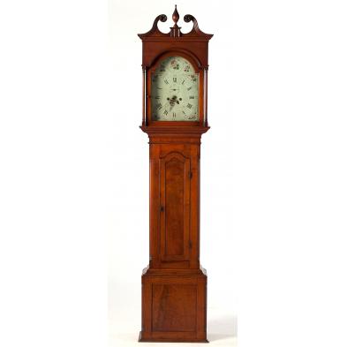 new-england-chippendale-tall-case-clock