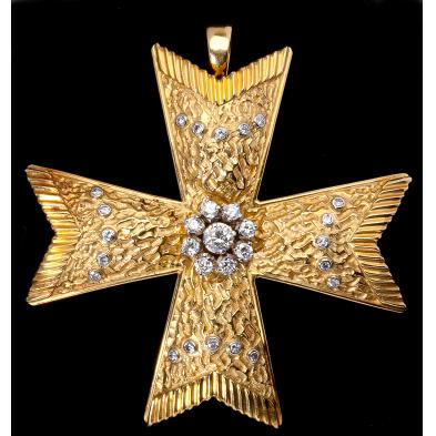 gold-and-diamond-brooch-pendant