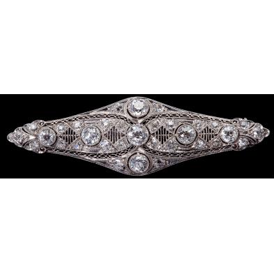 edwardian-platinum-and-diamond-brooch