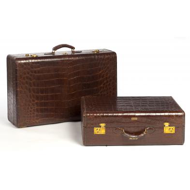 two-vintage-alligator-suitcases-by-hartmann