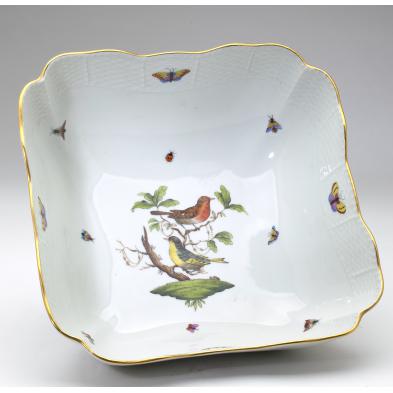 herend-rothschild-bird-square-serving-bowl