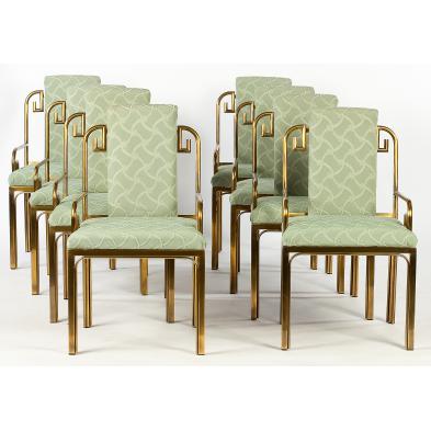 bernhard-rohne-set-of-8-brass-dining-chairs