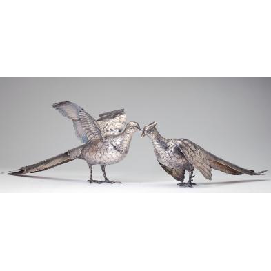 pair-of-silver-pheasants